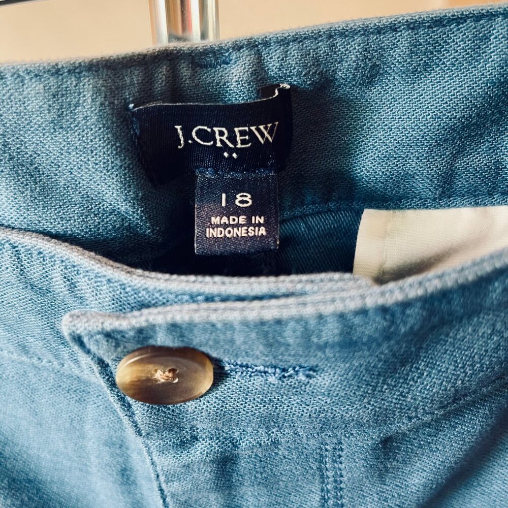 NWOT J Crew Factory Cotton Camp Pant - Picture 6 of 7